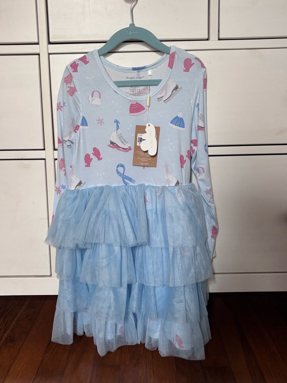 Angel Dear Layered Tulle Dress 6T